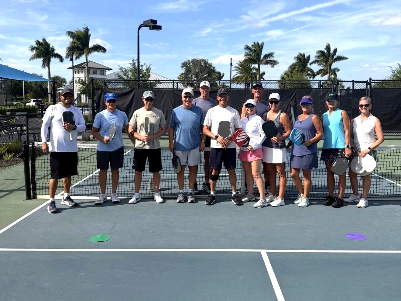Adult pickleball clinic in Lakewood Ranch