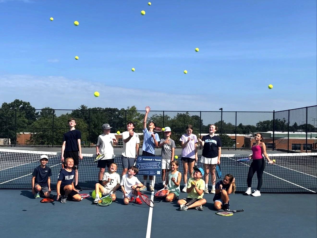 Junior tennis and pickleball clinic