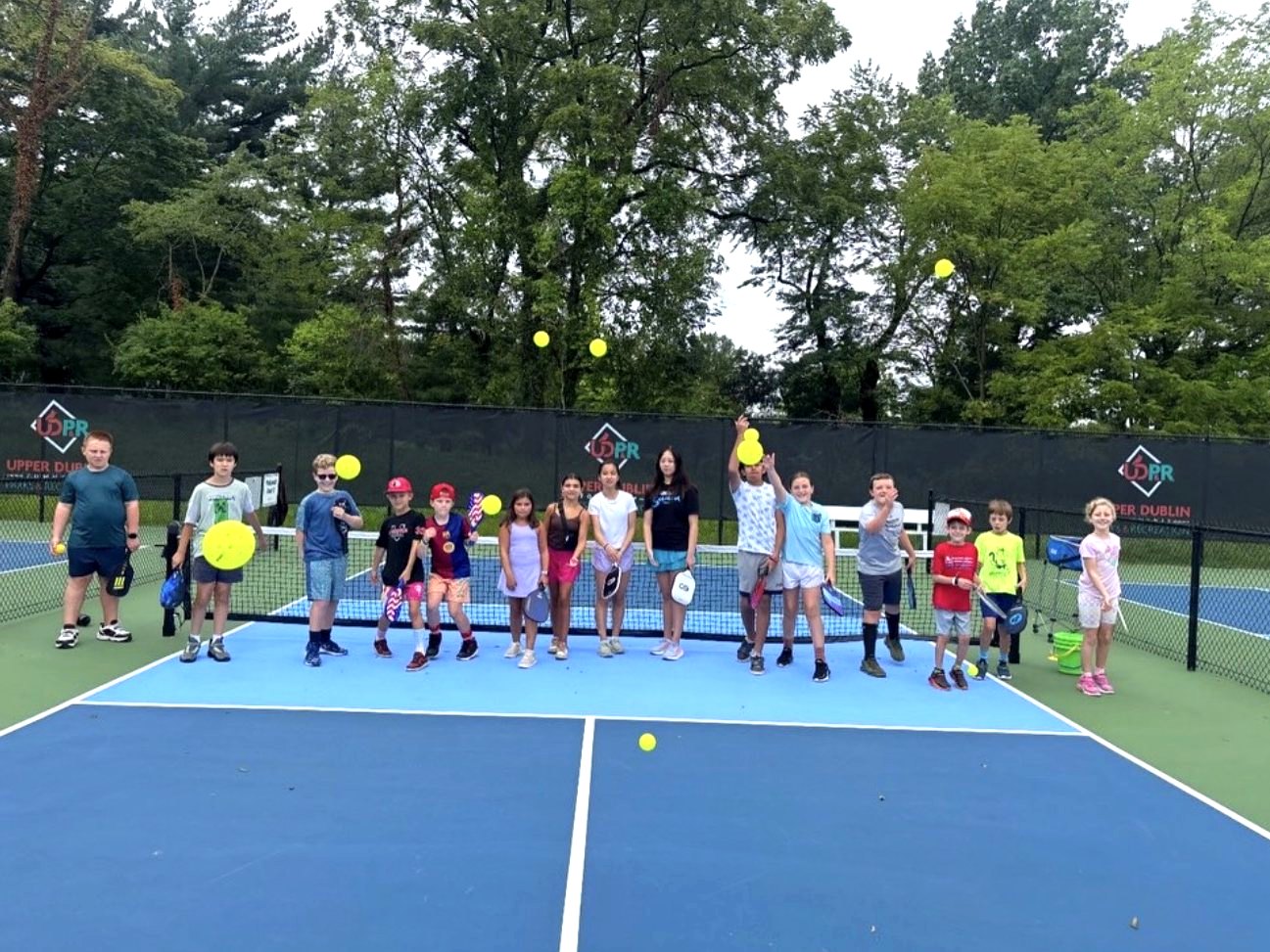Junior pickleball clinic