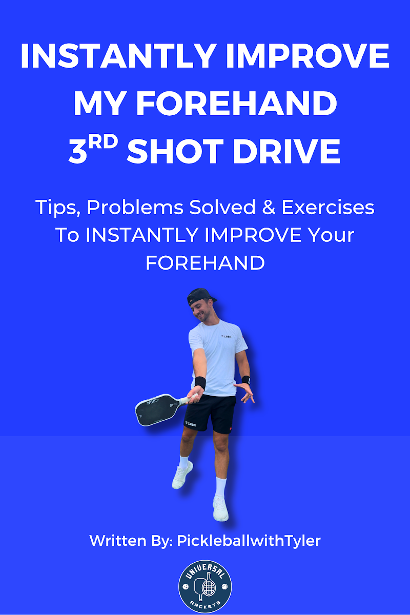 Instantly Improve My Forehand 3rd Shot Drive ebook cover